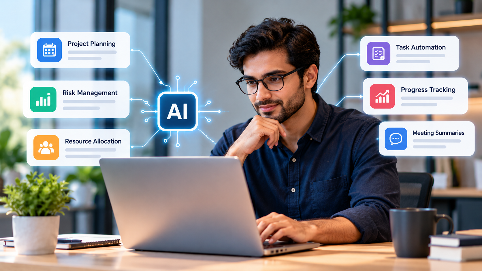 AI in project management workflows